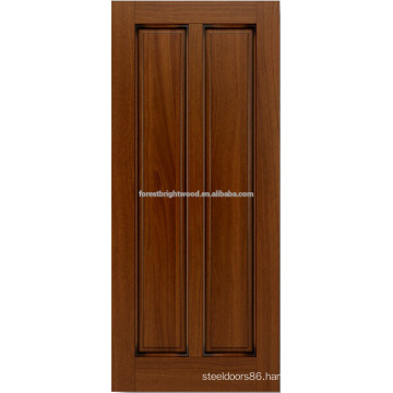 2- panel mahogany hardwood door design